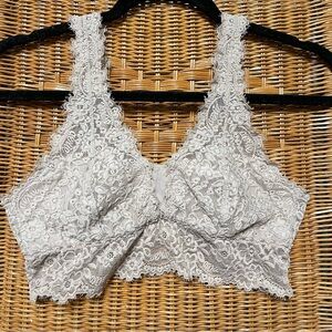 Aerie Medium Lace Bralette Convertible Straps - No Pads